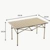 Portable Outdoor Carbon Steel Folding Egg Roll Table