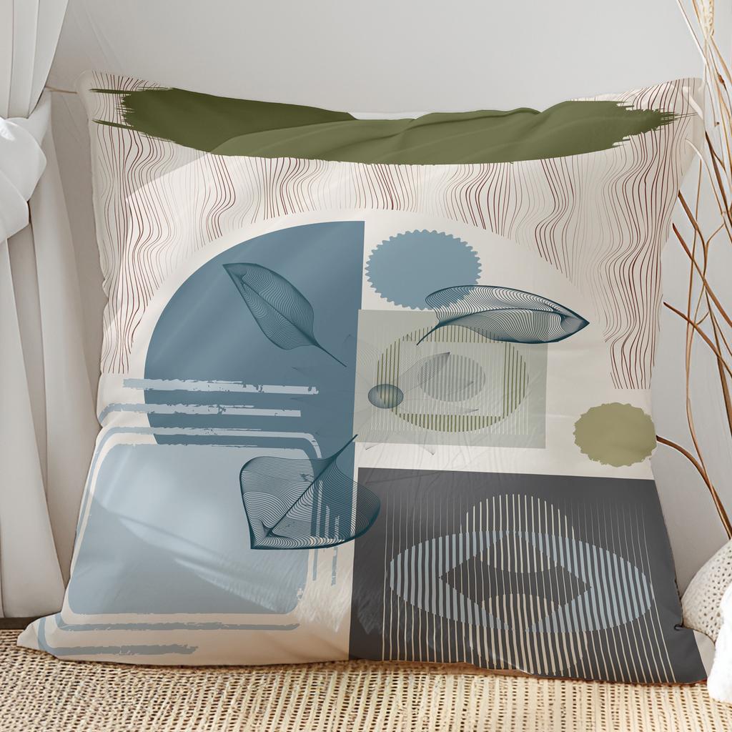 Modern Abstract Style Pillowcase Spring Decorative Pillow Cushion Cover Household Products