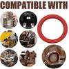 8mm Grouphead Silicone Gasket Food Grade BPA Free Heat Resistant Flexible Seal Ring Replacement Accessories for E61 Grouphead Espresso Machine