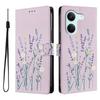 Wallet Case for Redmi Turbo 5 5G - Leather/PU, Lavender, With Lanyard