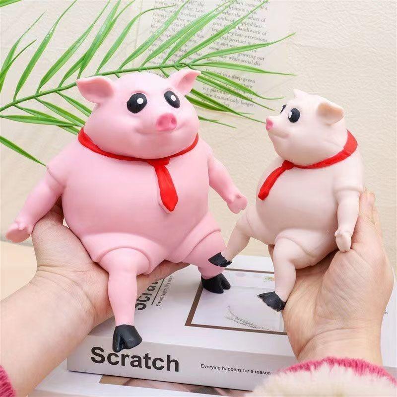 

Брызги Свинья Squeeze Pig T 1000 Желе Lizun Pig T 1000 Слизь Антистресс Розовый французский бульдог Сжатие Игрушка Антистресс Зеленая лягушка