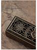 Zinc Alloy Sandalwood Incense Holder: Creative Fireproof Box for Indoor Use