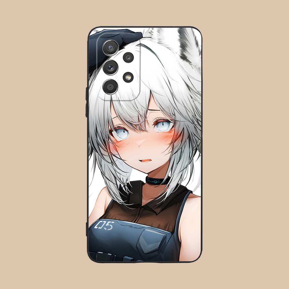 

Arknights Grani Matte TPU Mobile Phone Case for Samsung Galaxy M55 54 42 35 34 33 32 23 22 15 14 13 12 F55 5G Colorful Cover Galaxy M55