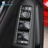 Real Carbon Fiber Car Window Switch Trim Cover For Mercedes Benz W204 GLA X156 CLA C117 A W176 B W246 Class W212 W218 X204