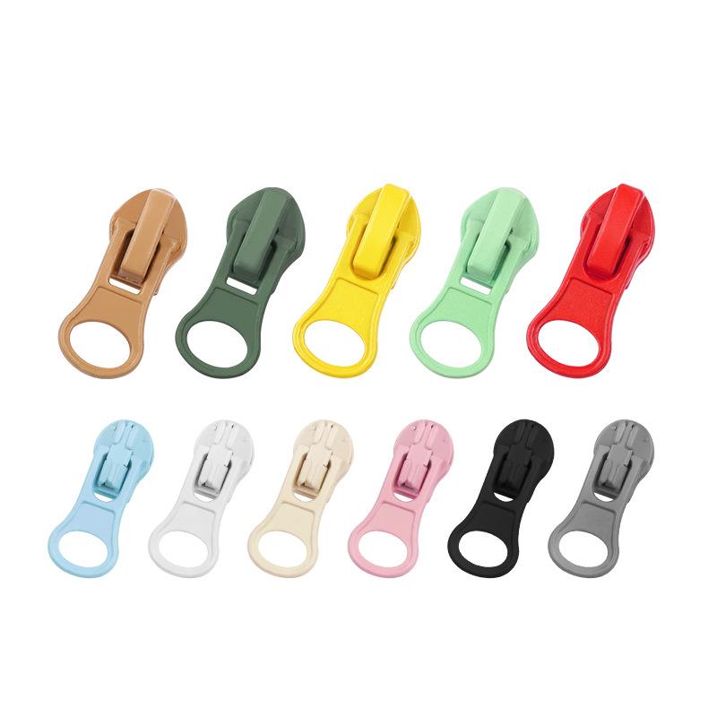 Nylon & Metal Zipper Pull for Jackets and Bags (No. 3 & No. 5)