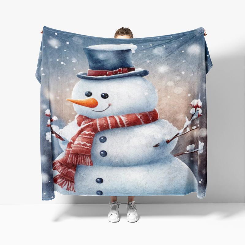 Wohndekoration Plüsch Überwurf Sofadecke Tagesdecke Bett flauschig weiche Decken Dekor Plaid Modern Halloween Frohe Weihnachten Winter