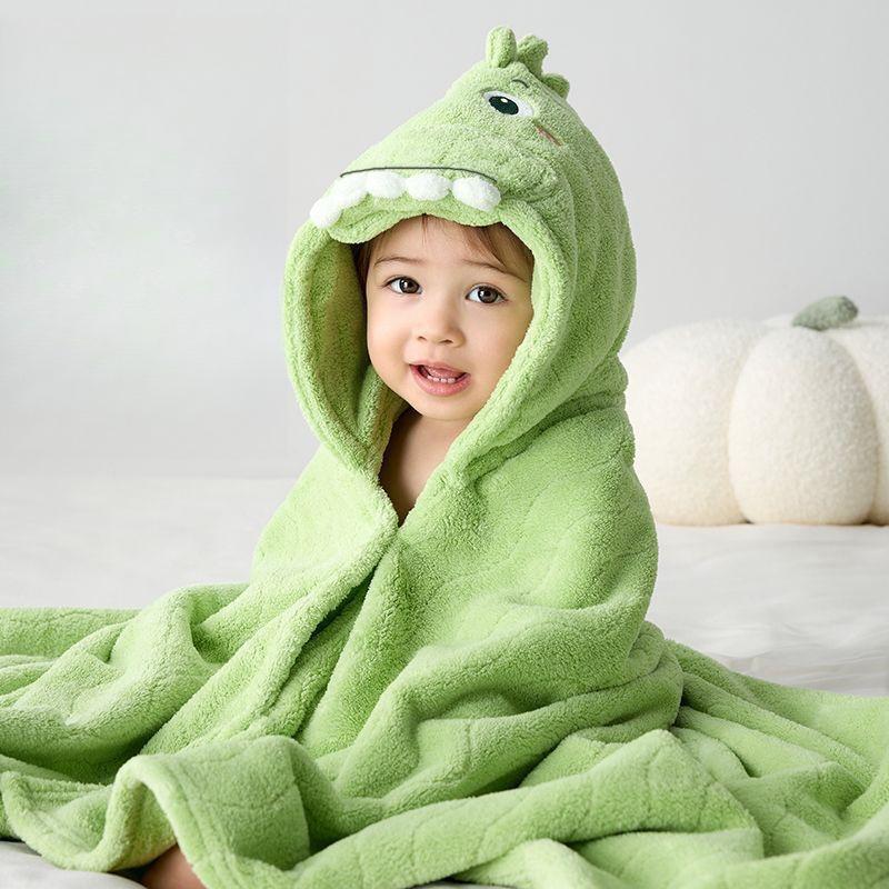 

Soft and Comfortable Baby Blankets Can Be Worn Quilt Blankets Newborn Air Conditioners Quilts Swaddling Bath Towels Blankets 80x120cm зелений