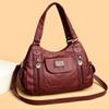 Casual Lage Kapazität Umhängetasche Frauen 2025 Frühling Mode Designer Luxus Weibliche Tragetasche Hohe Qualität PU Leder Shopping Boston Handtaschen