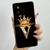 For Infinix Note 12 Pro 4G / Note 12 (2023) X676C X676B Fashion Initial Letter Couple Phone Case Soft Silicone TPU Protective