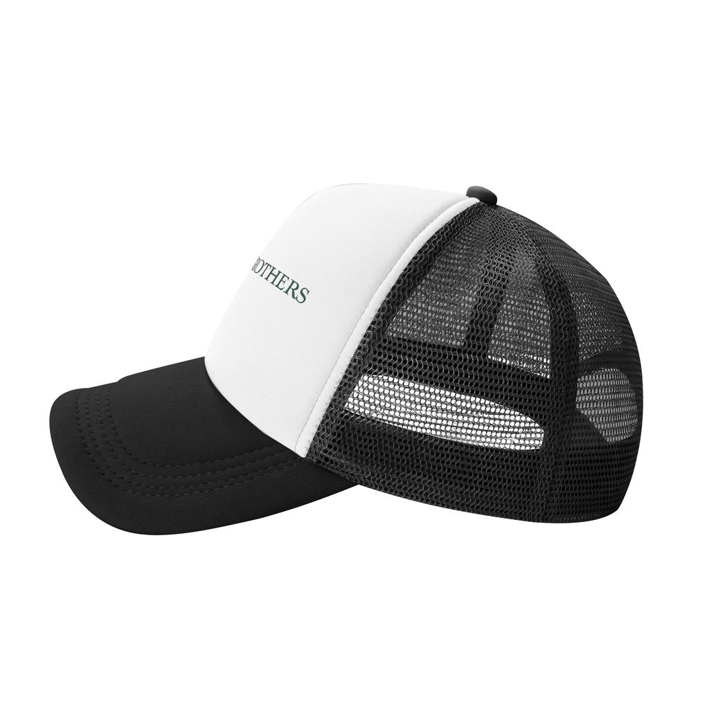 Lehman Brothers Baseball Cap  Outdoor Sports Breathable Trucker Hat Men Adult Streetwear Print Snapback Cap