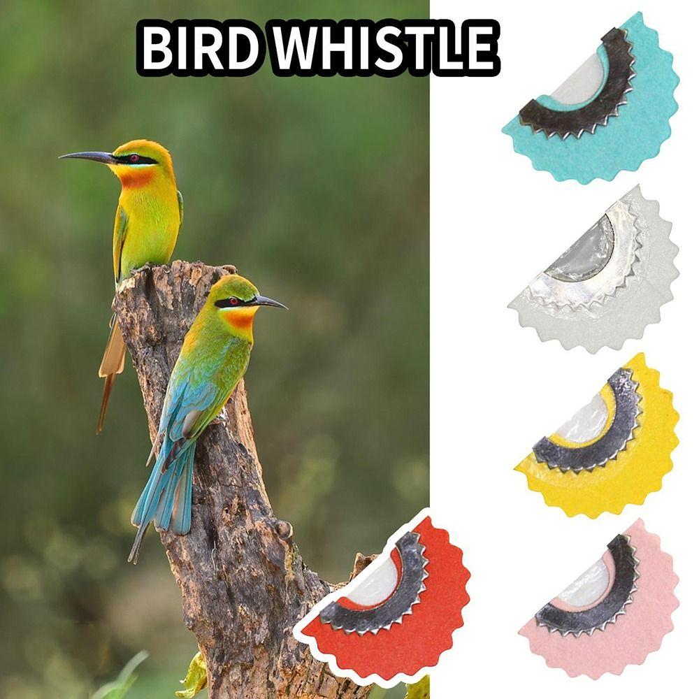 5PCS Magic Fun Bird Caller Toys Tongue Whistle High Quality Bird Whistle  Boys Girls
