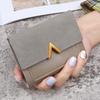 Korean-Style Vintage PU Leather Women's Short Wallet and Card Holder