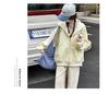 Girls' Casual Zipper Cardigan: Spring/Autumn 2026 Junior High Sweatshirt Jacket