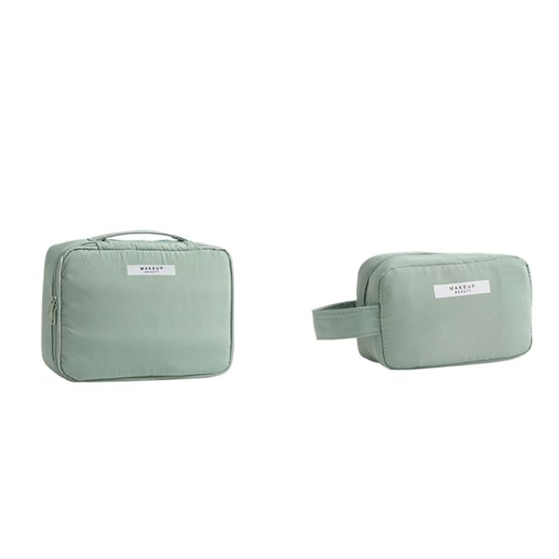 Portable Zipper Makeup Bag Women Cosmetic Bag Travel Organizers Female Make Up Cases Pouch Gift for Girls