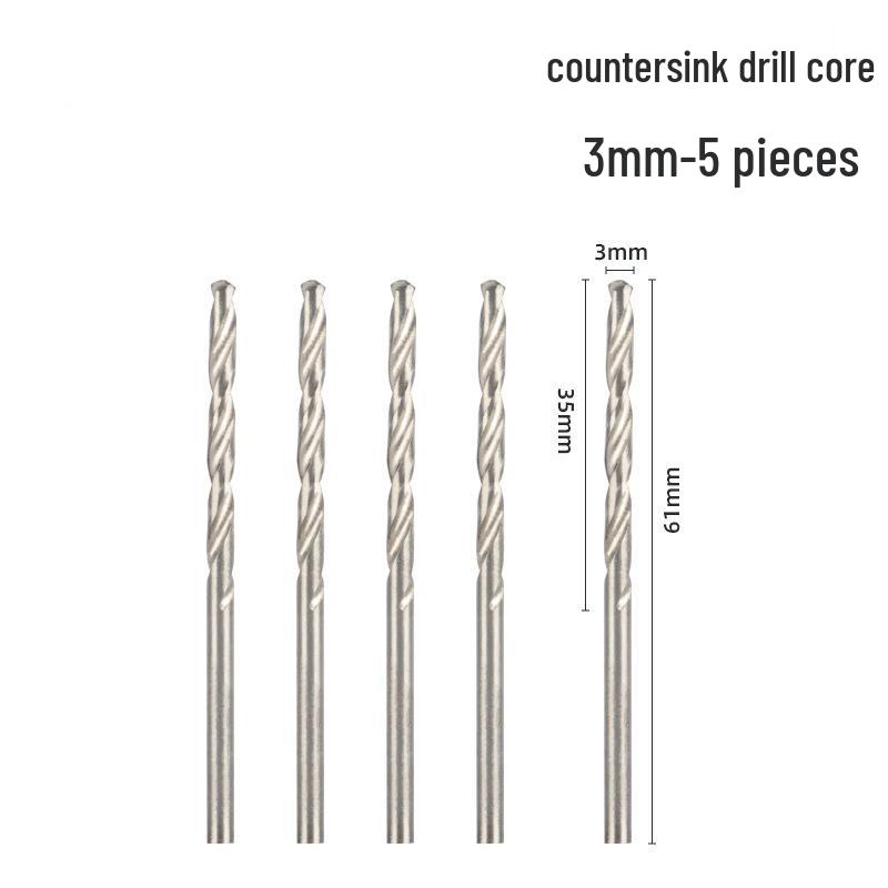 Woodworking Alloy Head Countersink & Step Drill for Self-Tapping Screws