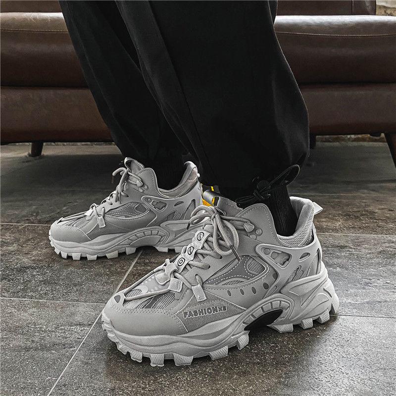 

Мужские бархатные хлопковые кроссовки с увеличением роста - Модные, универсальные, повседневные и спортивные для осени/зимы. Default Option