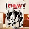 Comic C-Chew Throw Flannel Throw Blanket, Lightweight Cozy, Durable Washable Cute Cool