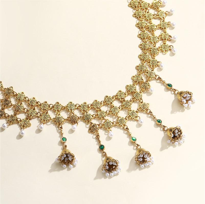 Boho-Stil Metall-Hüftkette mit Quasten für Damen Sommer Festival Schmuck