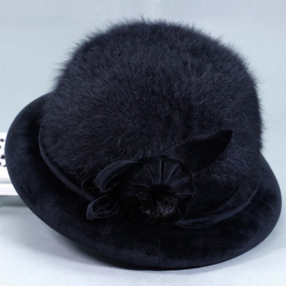 Adjustable Autumn and Winter Warmth Elderly Men's and Women's Knitted Hat Gift Cap
