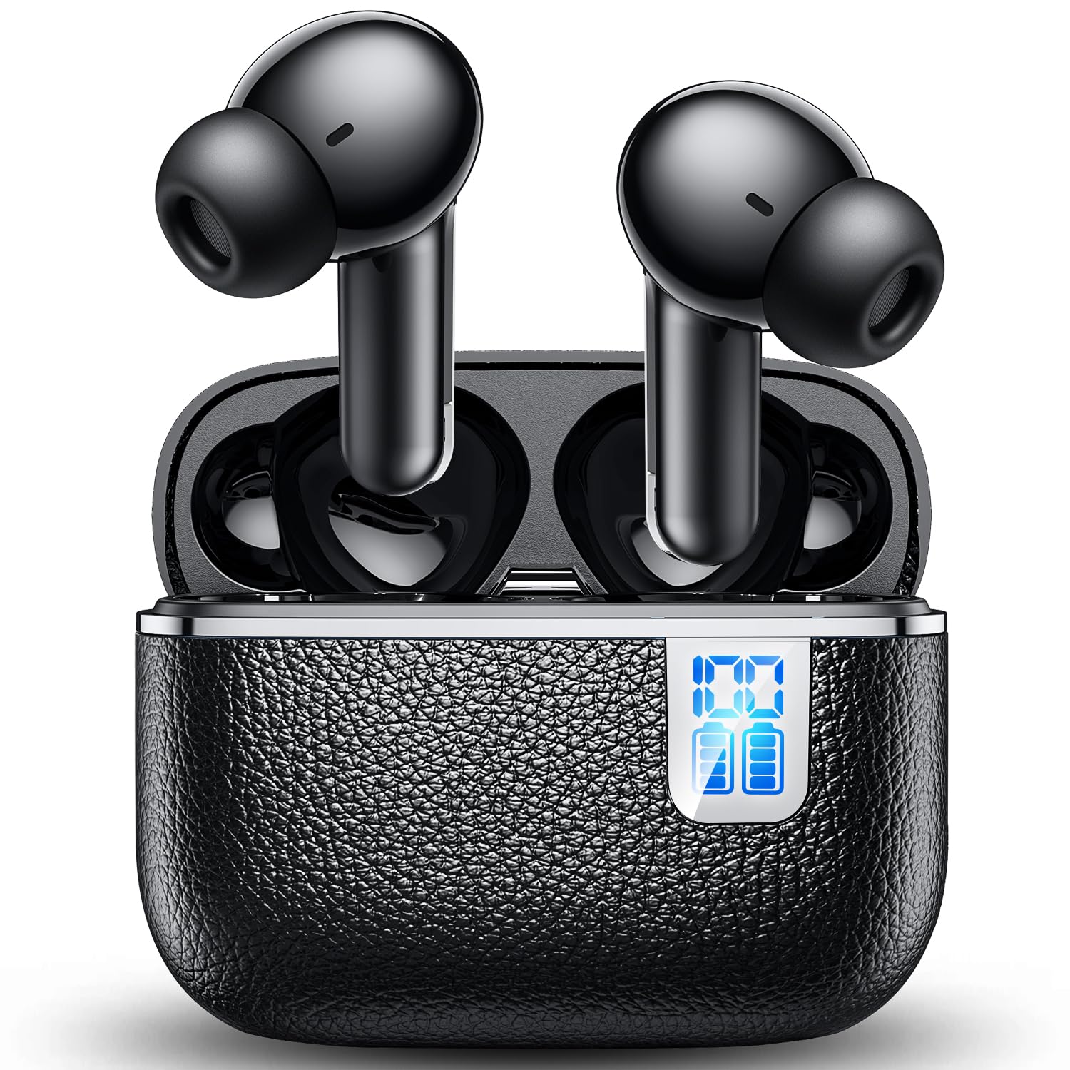 

Wireless Earbuds for 2025 Immersive Sound Quality Bluetooth Noise 60H iPhone Deep Low Integrated Left and Right Headphones with Instant Fast