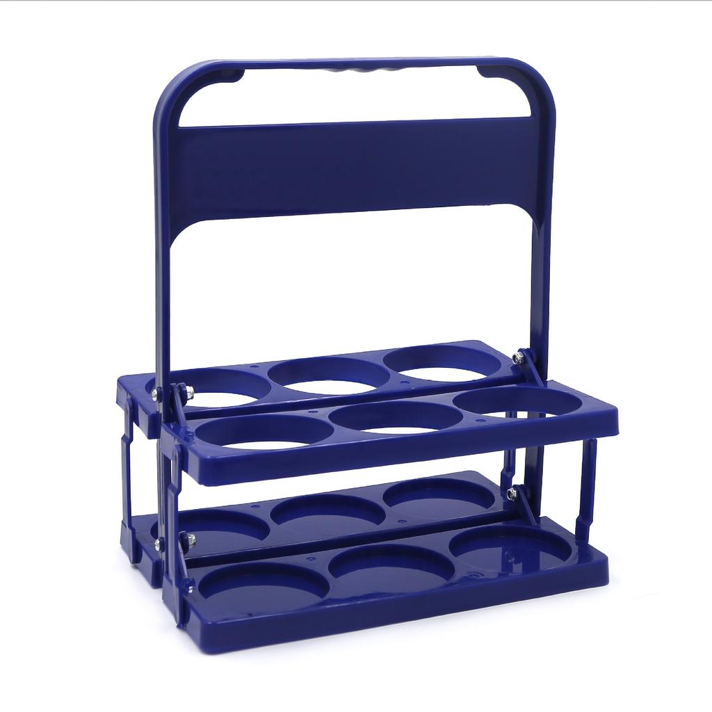 1PC Foldable Plastic Beer Basket Drink Beer Portable Rack Sports Kettle Portable Portable Rack Beer Rack