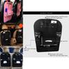 Versatile Black Auto Car Seat Back Organizer With Timeless Design And Ample Storage