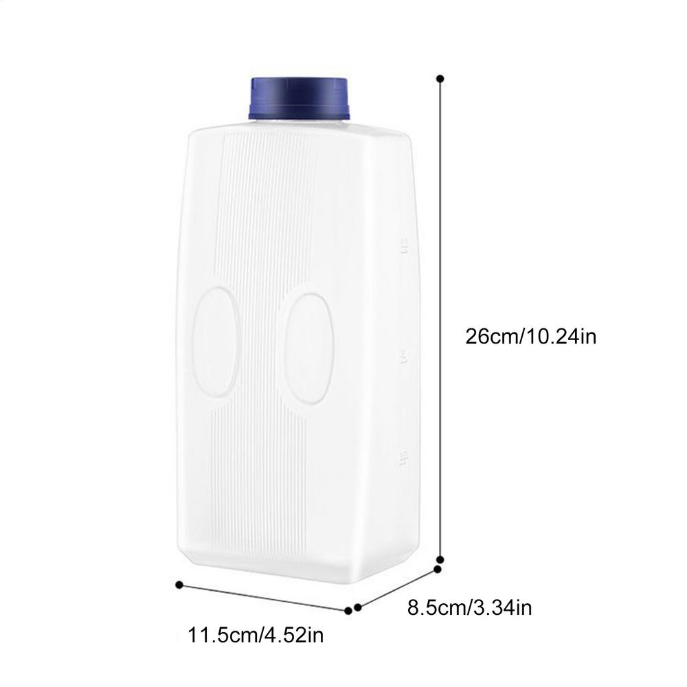 

2L Juice Dispenser Leak Proof Beverage Container with Scale Heat Cold Resistant for Tea Coffee Milk Refrigerator Picnic Hiking