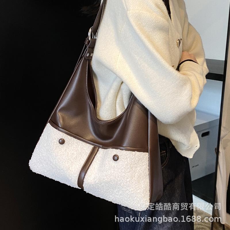 Tote Bag Women's 2025 New Trendy High-end Commuter Underarm Bag Women's Large-capacity Shoulder Bag Large Messenger Bag