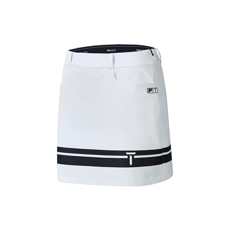 New FILA Athletics Casual Short Skirts Women's Jade White A11W235319F-WT