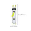 Cat Teaser with Suction Cup Base | Universal Charging Port Port, Compact Upright Design,