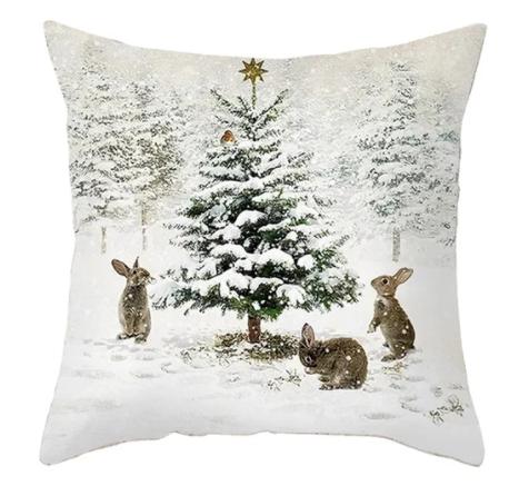 45Cm Christmas Pillowcase Cushion Cover Christmas Decorations For Home Christmas Ornament Gift Happy New Year