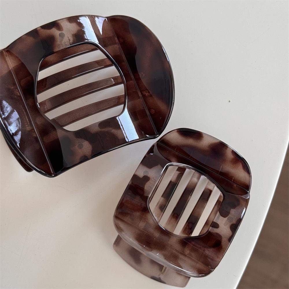 Vintage Elegant Hair Claw Clips Arc Shape Geometric Hairgrip Hairpin New Headwear Women Hair Accessories