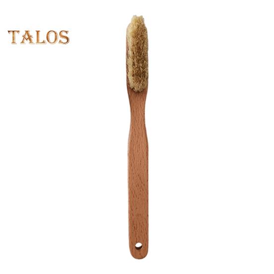 Dřevěný kartáč na lezení po skalách Ergonomická rukojeť Silné kančí štětiny Přenosný Vnitřní Venkovní Lezení Boulderingový kartáč Čisticí nástroj