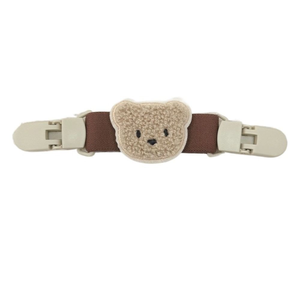 

Skirt Anti-slip For Children Hanging Bear Strap Clip Shoulder Clip Pants Strap Clip Suspenders Clip коричневый/хаки