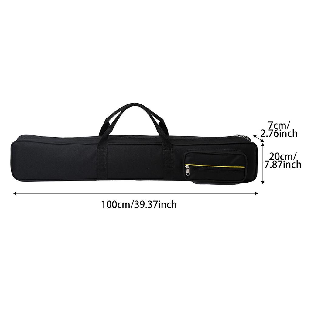 Pool Queue Tasche Oxford Stoff Handheld Tragbar Billard Zubehör 1/2 Snooker Billard Queue Tasche Leicht zu Tragen Schutztasche