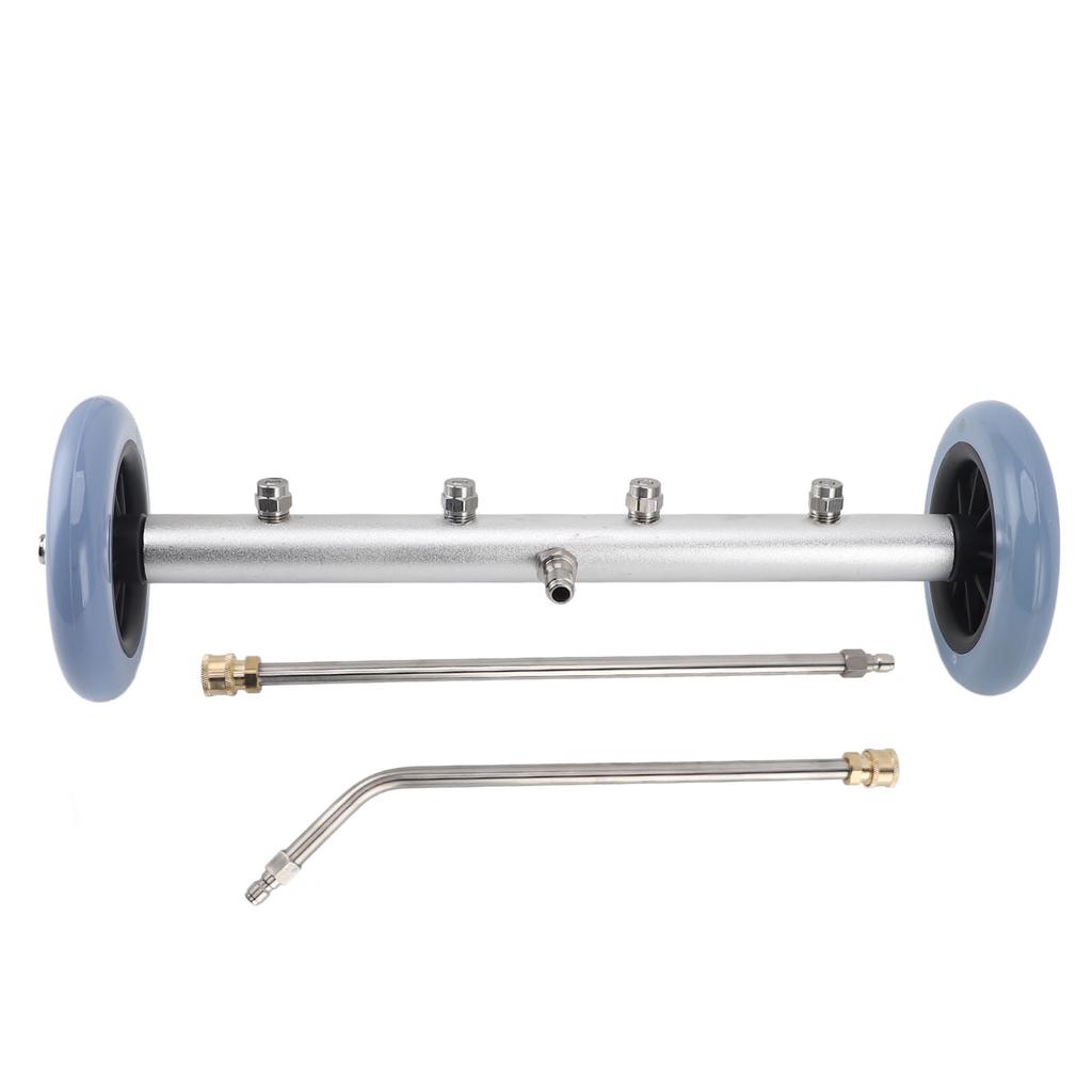 Undercarriage Cleaner 16 Inch 4000PSI High Pressure Under Car Wash Water Broom with Extension Rod