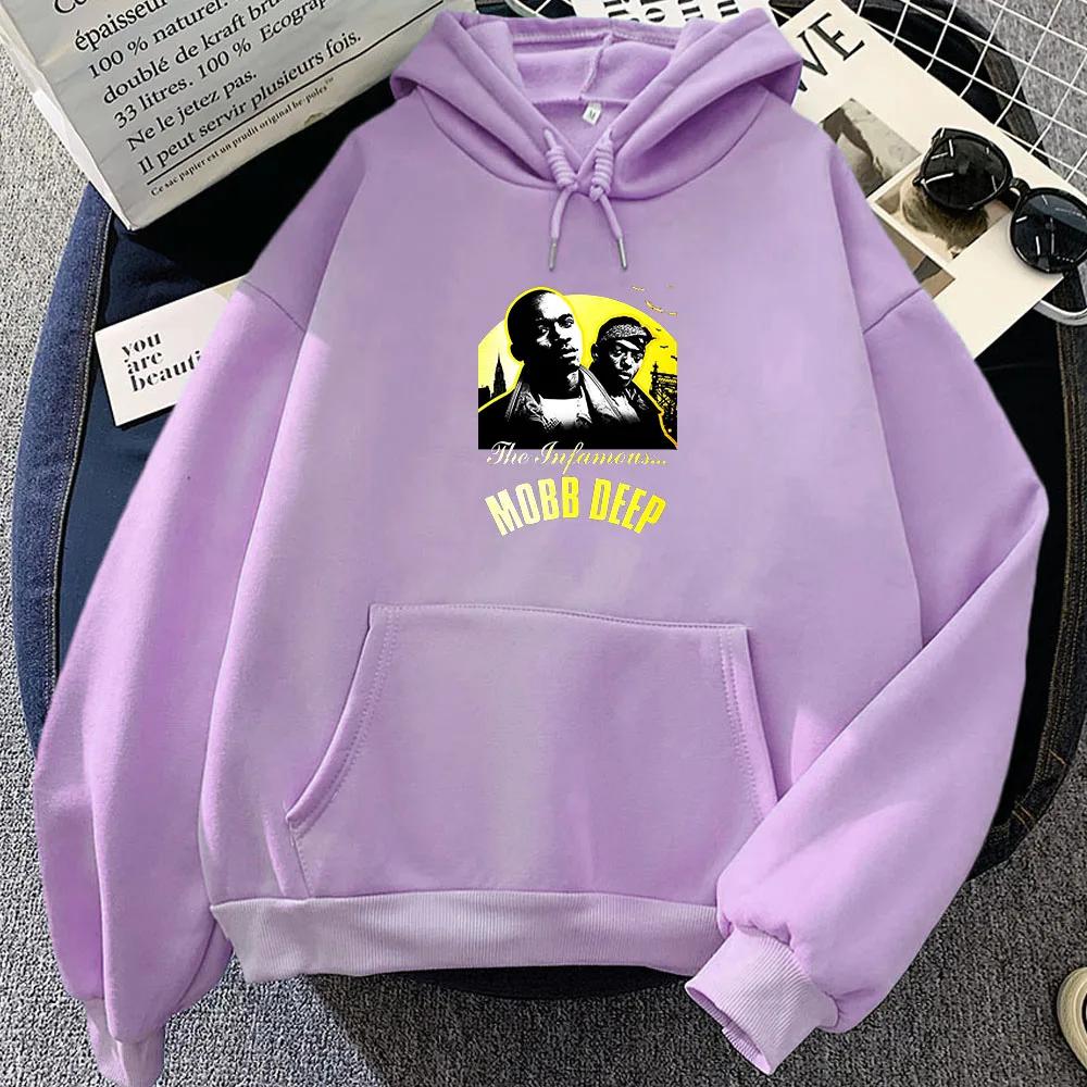 Mobb Deep Beliebte Grafik Hoodies Funko Pop Hip Hop Sweatshirt für Herbst/Winter Bequeme Kleidung Moletom Fashion Pullover