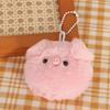 Soft Plush Small Pig Head Plush Pendant Small Pig Head Plush Pig Keychain  Female Lady Girl