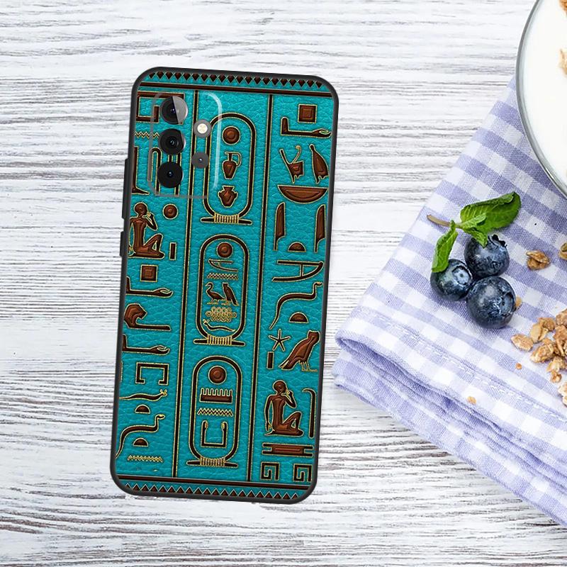 Heiliges Auge des Horus Ägypten Fresko Hülle Für Samsung Galaxy A15 A36 A35 A55 A06 A16 A26 A56 A53 A32 A52 A33 A13 A14 A34 A54 A17