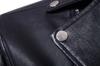 (Simple Flavor) Riders Jacket Motorcycle Jacket Men's Faux Leather Short