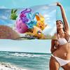 Sunny B-bunnies Anime Beach Swimming Towel Soft Absorbent Washcloth Children's Gifts For Kids Travel Camping Gym