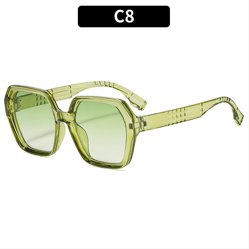 Women's Sunglasses UV400Fashionable Protection for Women Girls Driving Sunshade Goggles Gray Gradient Mirror Lens