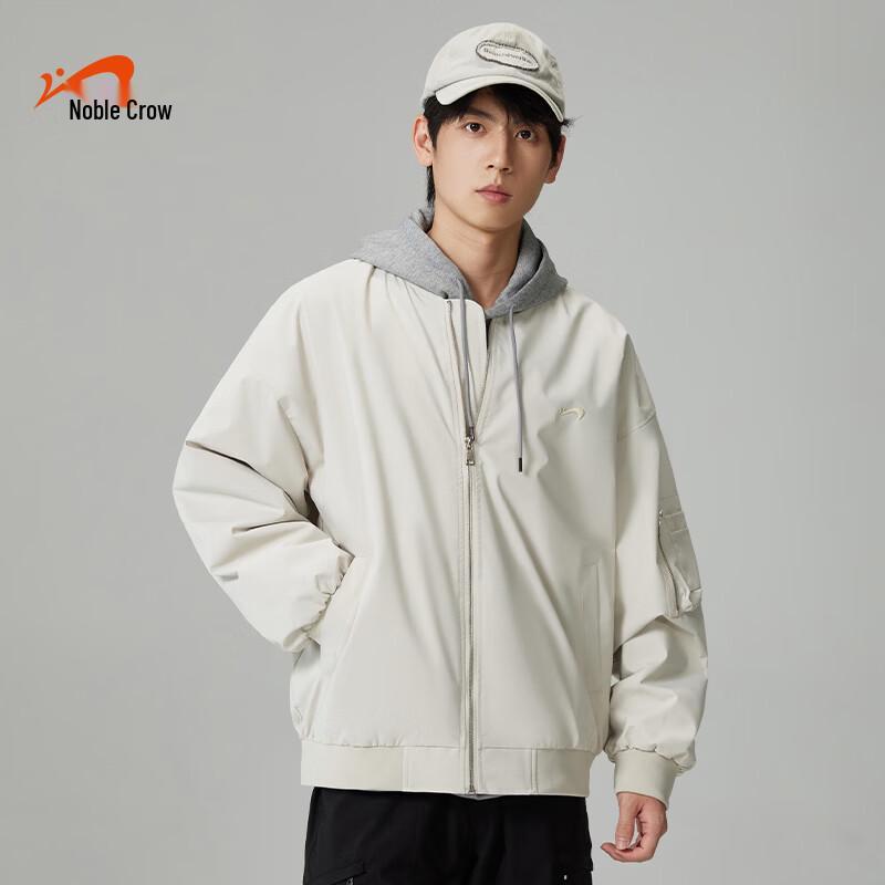 

Guirenniao Unisex Retro Bomber Jacket 3XL