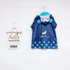 Koreanischer Smally Kinder Schulranzen Regenmantel Kleinkind Regenponcho 3D Cartoon Leichter Wasserdichter Baby-Regenmantel