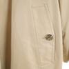 Burberrys 90s Old Stainless Collar Coat 7AR Beige Vest Liner Included Women Used