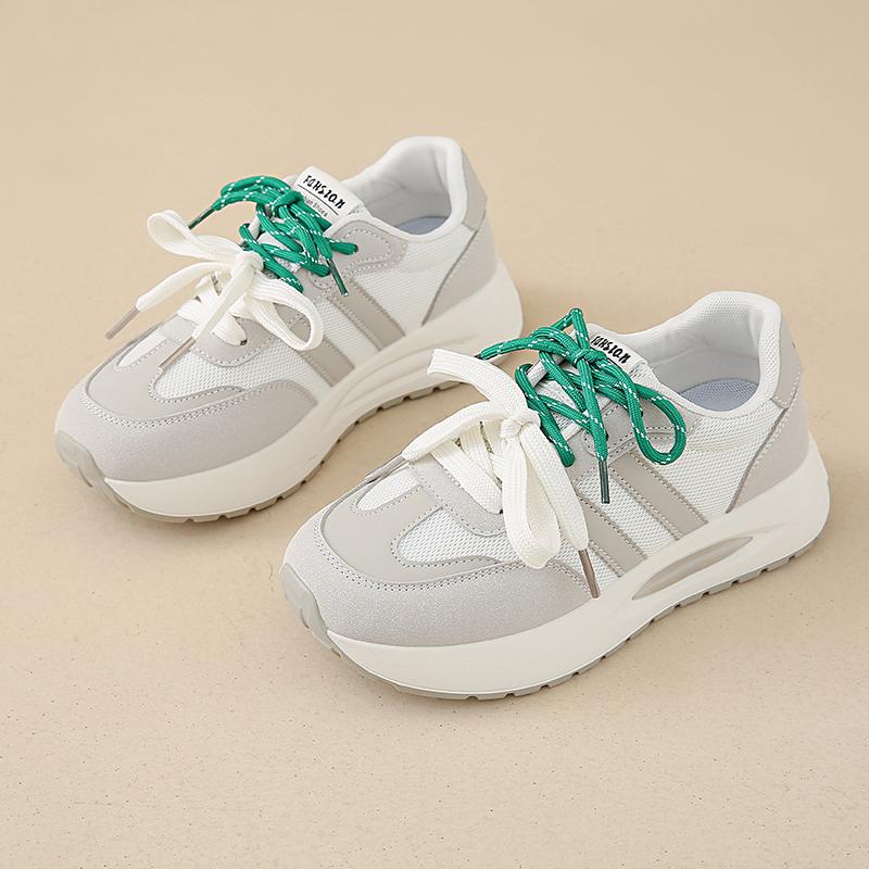 Fashion CRLAYDK Summer Women's Non Slip Tennis Platform Walking Shoes Breathable Running Sneakers Casual Mesh Comfortable Trainers