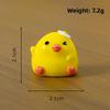 Resin Craft Duck Figurine Creative Desk Ornament With Unique Design For Living Room Decor