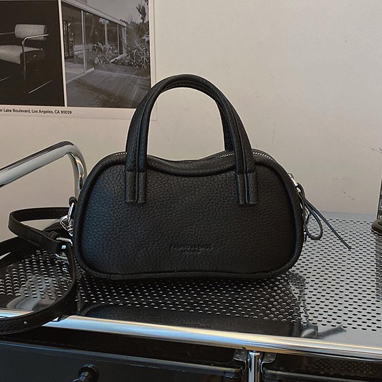 

Универсальная женская сумка из искусственной кожи на одно плечо, рюкзак через плечо, сумки-шопперы с маятником, монохромные, новый тренд