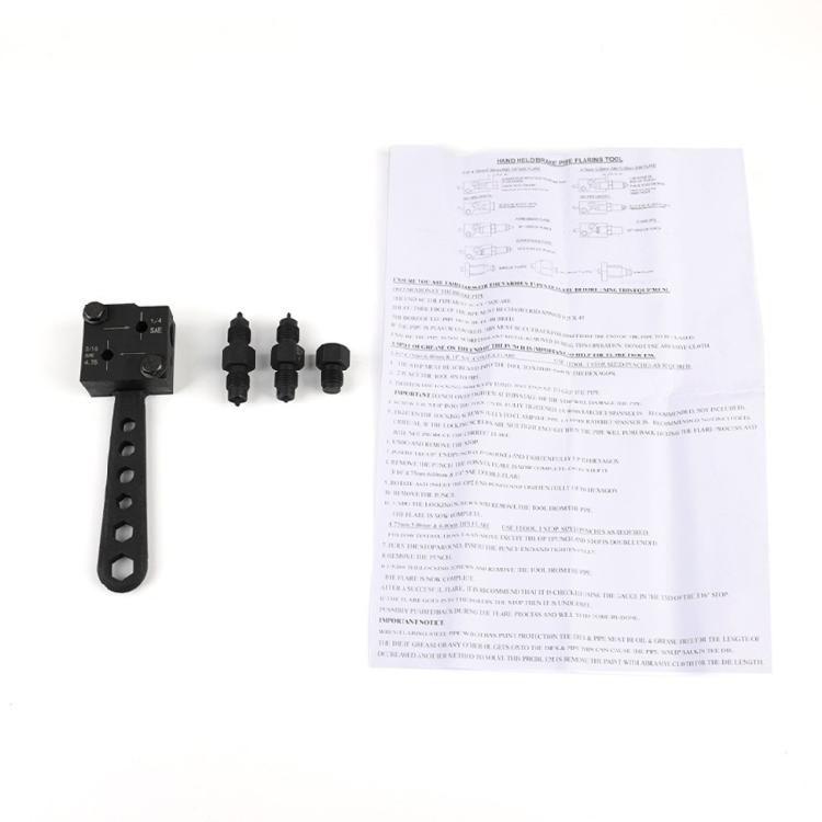 Vehicle Brake Flaring Kit Efficient Brake Line Replacement Engineered Metal Structure Facilitates for Auto Repair Tasks