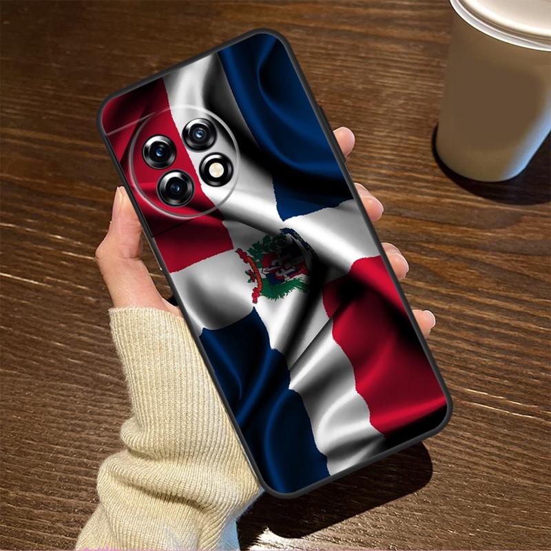Dominican Republic Flag For OnePlus 15R 13 12 11 9 Pro 12R 13R 10T 13T Case For OnePlus Nord 5 CE 2 3 4 Lite N20 N30